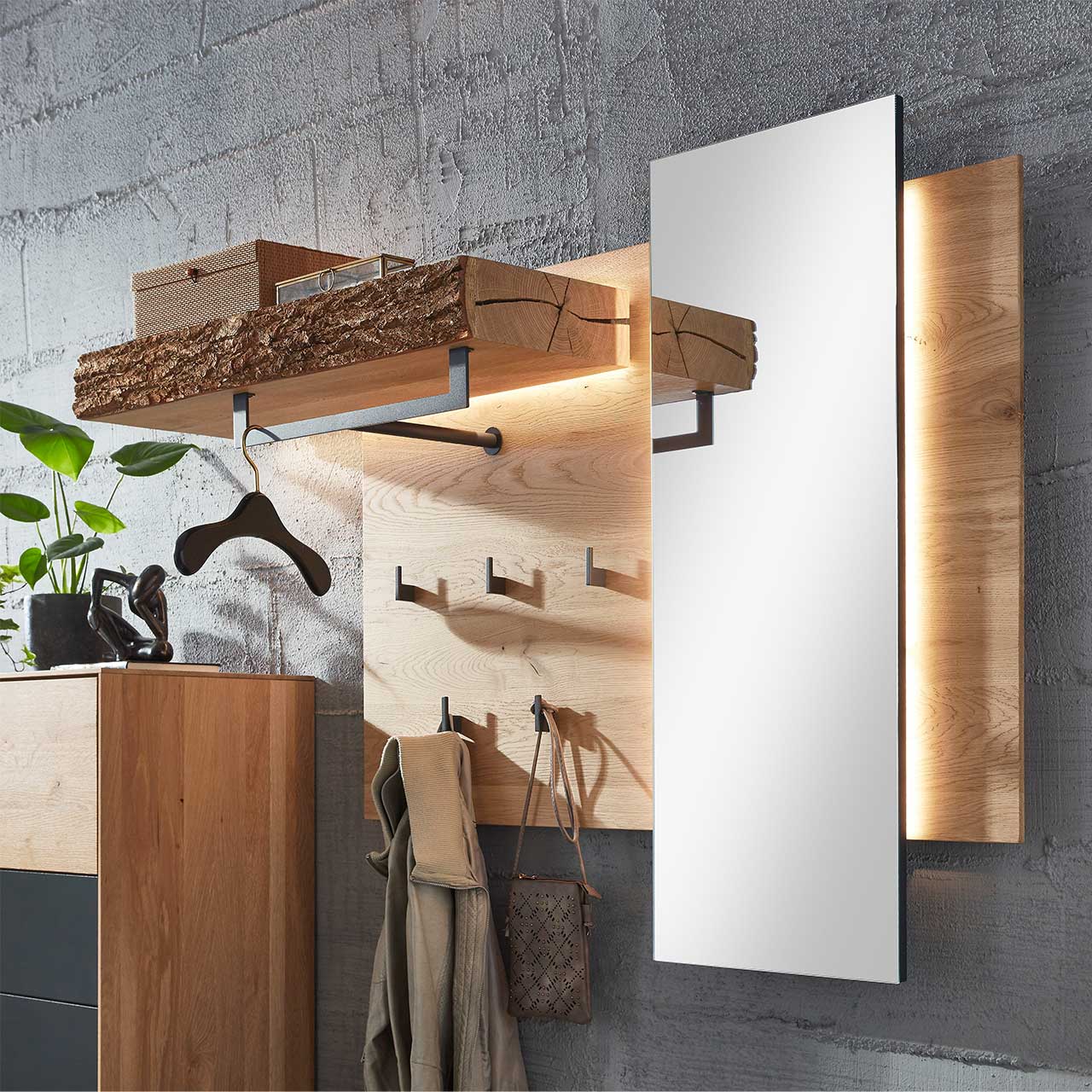 Hartmann Runa - Garderobe 8440 Nr. 124 - Wandgarderobe 5128