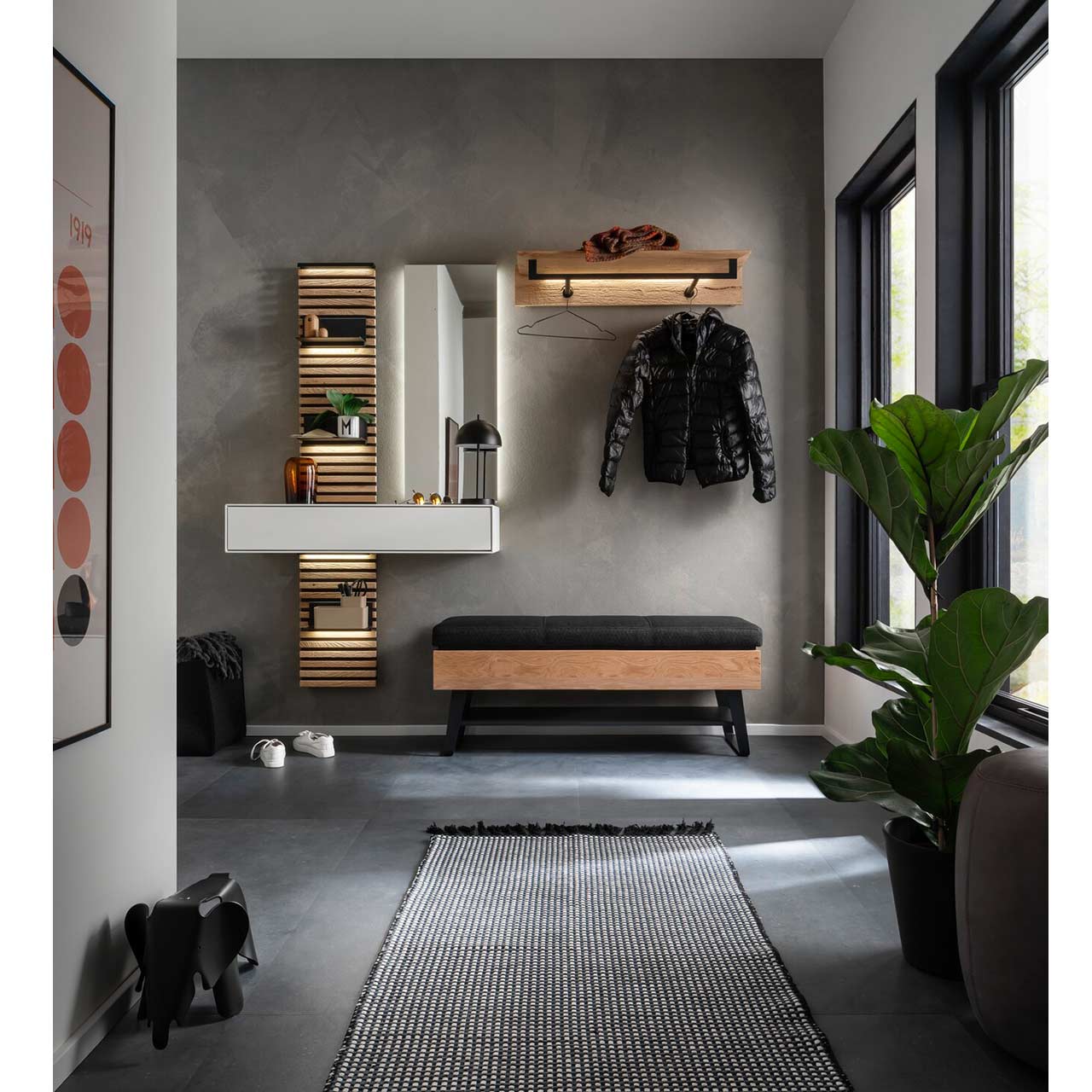 HM_SWK_YONNA_G_8340-1831_Metallablage_milieu Hartmann Schöner Wohnen - Garderobe YONNA - Metallablage 8340-1831 - Milieu