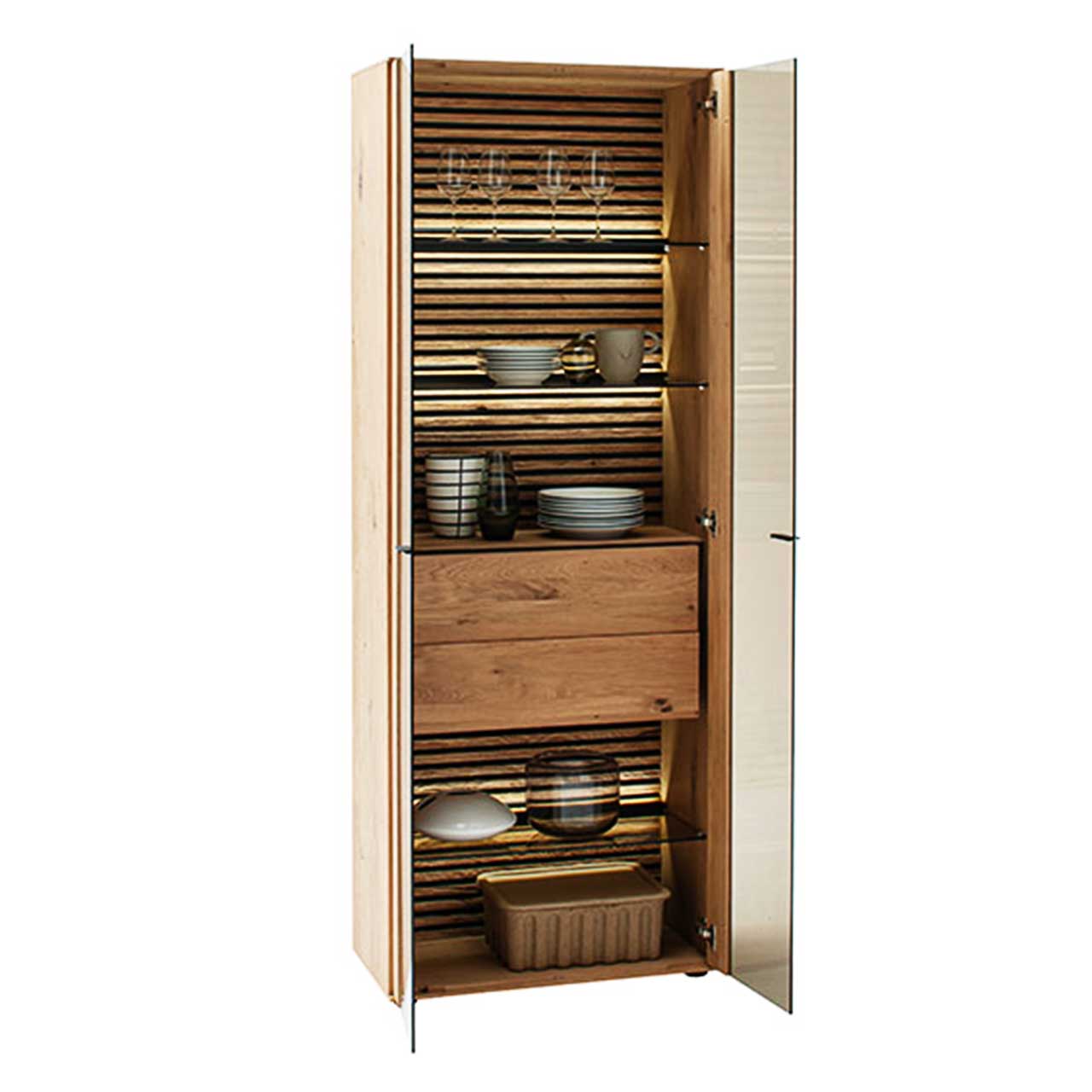 HM_Yonna_8350-0082_Standvitrine_side_open_1280x1280 Schöner Wohnen YONNA - Standvitrine 8350-0082