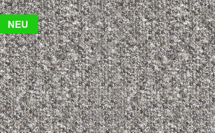Hartmann Möbel - Bezug Stoff Nr. 62B Cloudy für Stühle und Sitzbänke Farb-Kachel mit gleichmäßig strukturierter Oberfläche mit dezenter Melierung in grau-weißem Farbmix – Stoff Nr. 62B – angenehm und weich texturiert, zur Bezugsauswahl für alle Stühle und Bänke der Möbelmarke Hartmann