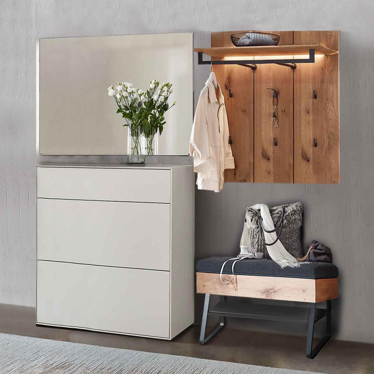 Hartmann Garderobe VELKO - 7240G Kombi Nr. 126