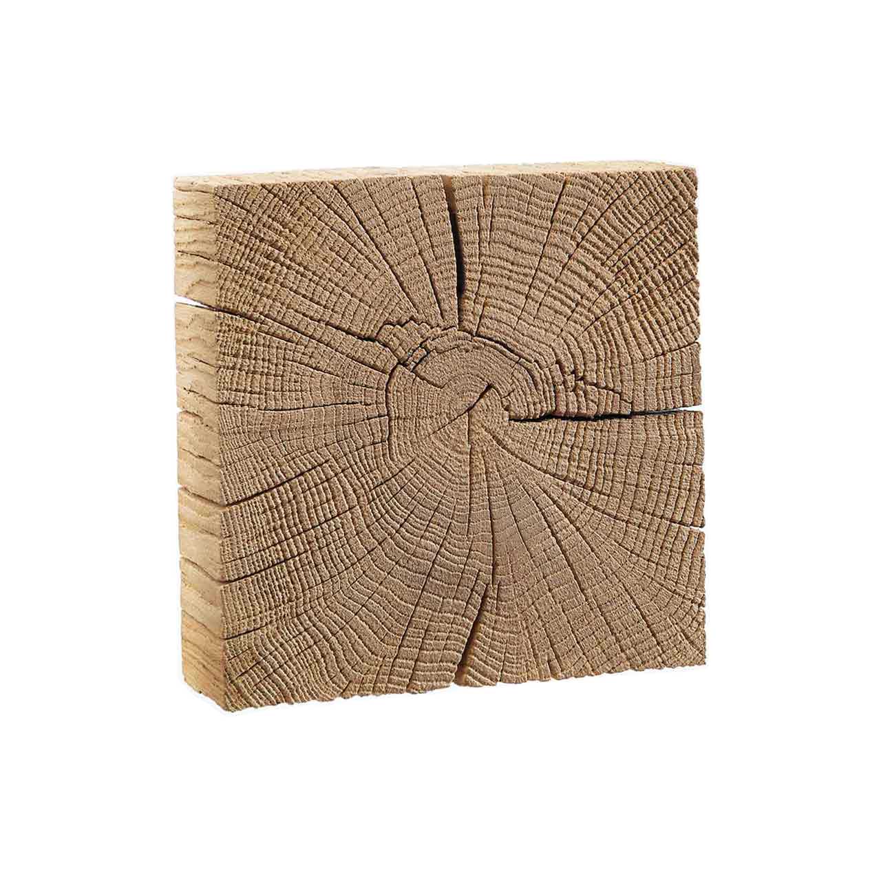 Hartmann NATURSTÜCKE - Wandlampe 7160-1061 Raffinierte Wandlampen aus einem Massivholzblock in Riffeiche.