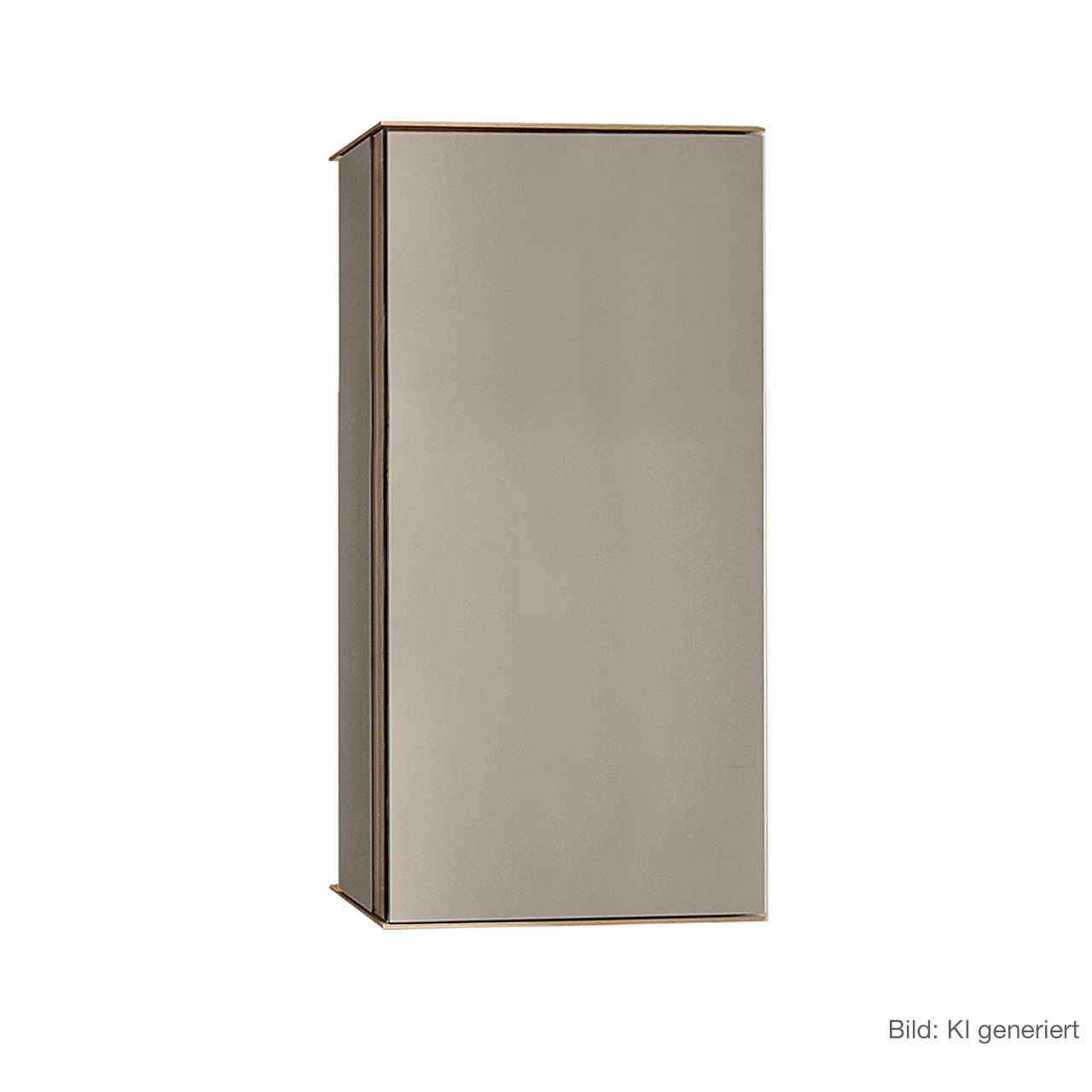 Hartmann Möbel SVEA - Hängeelement 8660-6066 re. schräg - Kerneiche Natur, Lack Sand Asymmetrischer Hängeschrank aus massiver Kerneiche Natur mit modernen Lackfronten in Sand - mit einer Tür. Möbelform von links nach rechts zulaufend schmaler werdend.