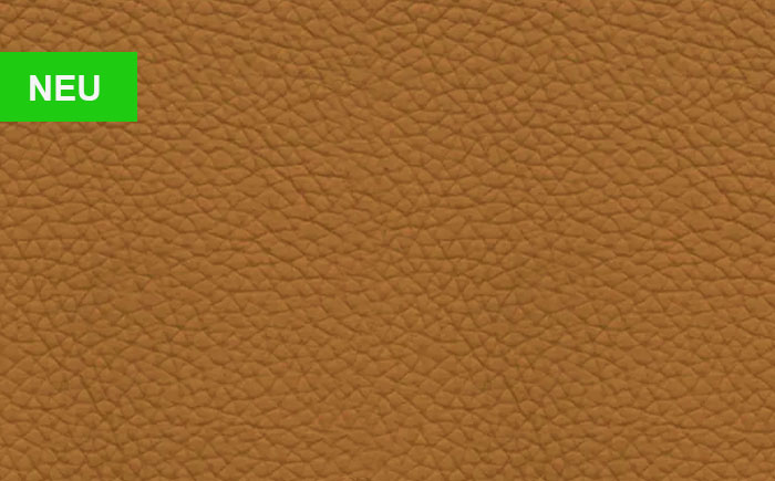 Hartmann Möbel - Bezug Leder Nr. 27 Longan für Stühle und Sitzbänke Farb-Kachel mit strukturierter Lederoberfläche in dunklem Rostorange – Leder Nr. 27 – mit feiner, gleichmäßiger Narbung, zur Bezugsauswahl für alle Stühle und Bänke der Möbelmarke Hartmann.