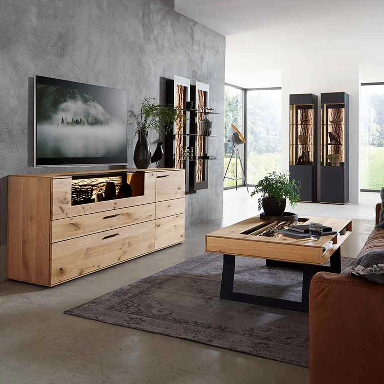 Hartmann Runa - Sideboard 8410-4191 inkl. Beleuchtung