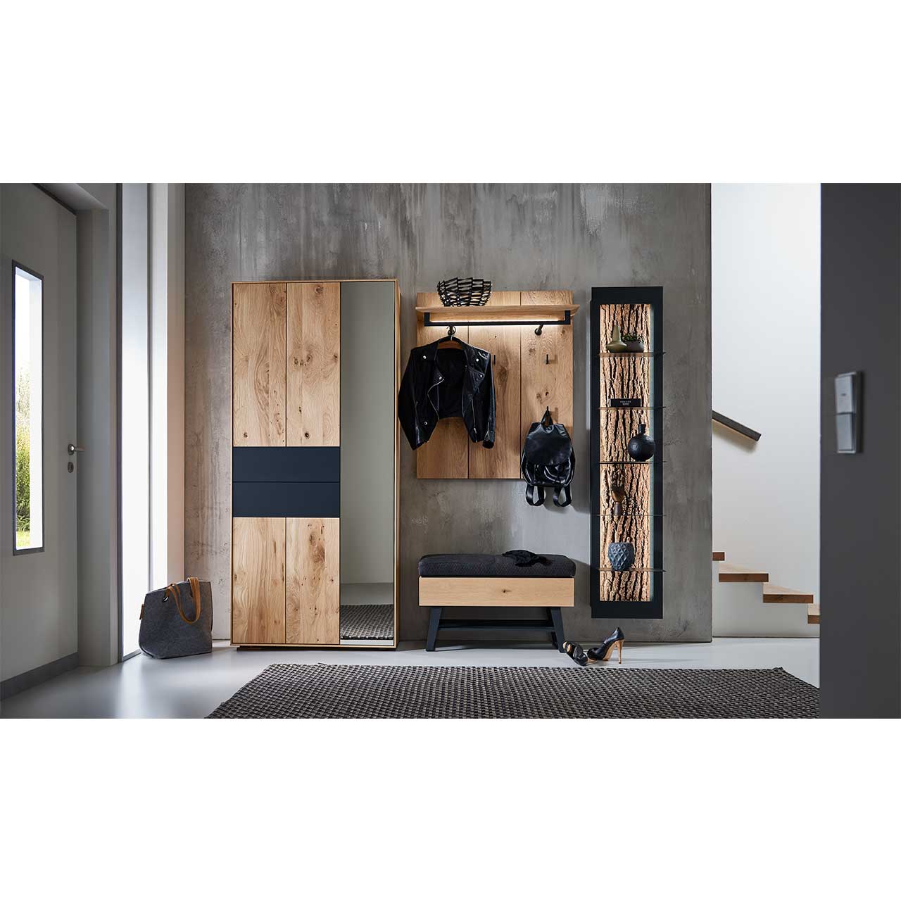 Hartmann_Runa_Garderoben_Kombi_106zGjttawBpSVNF Hartmann Garderobe Runa - Stauraumschrank links 8440-0091 li. - Milieu