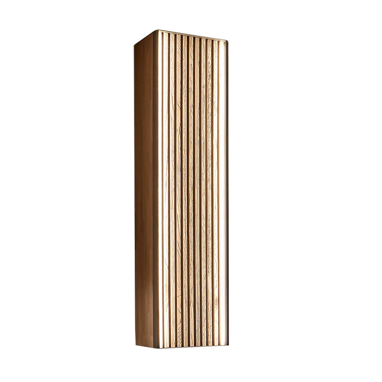 Moderne Hängeschrank aus hellem Massivholz mit Holz-Lamellen-Tür. Hartmann SELINO - Hängeschrank 8560-9046 re. - Türanschlag rechts Moderner Hängeschrank aus hellem Massivholz mit Holz-Lamellen-Front.
