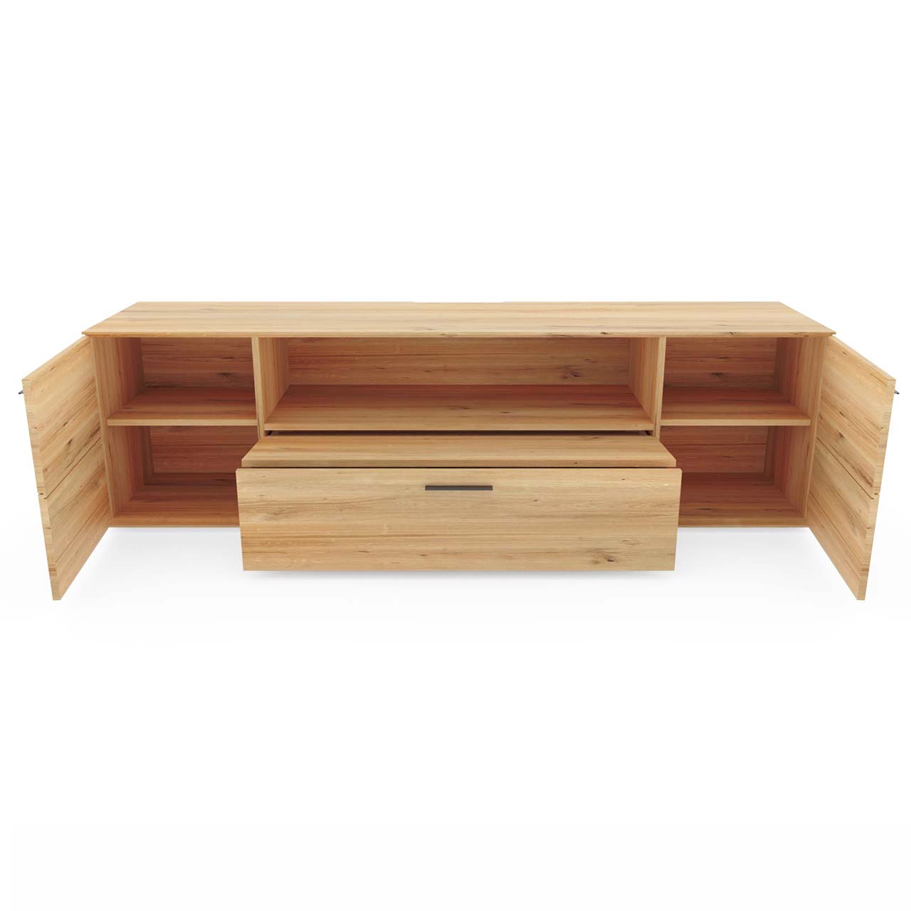 RUNA_8410-3213_lowboard_open Hartmann Runa - Wohnwand 8410 Nr. 28 - Lowboard/Unterteil 3213 - offen