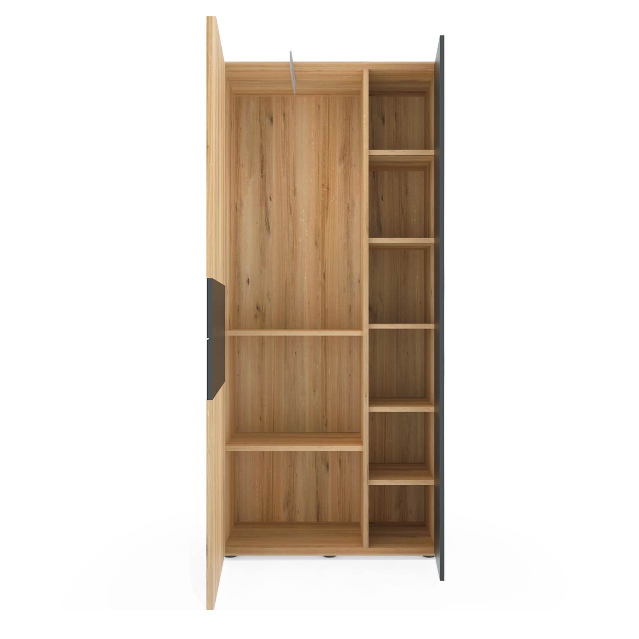 RUNA_8440-0091-li_stauraumschrank_furnplan_offen_1280x1280 Hartmann Garderobe Runa - Stauraumschrank links 8440-0091 li. - offen