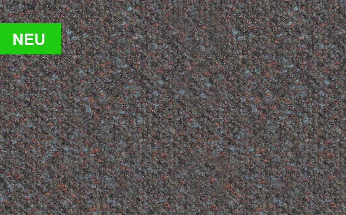 Hartmann Möbel - Bezug Stoff Nr. 60B Pavement für Stühle und Sitzbänke Farb-Kachel mit gleichmäßig strukturierter Oberfläche mit dezenter Melierung in dunkelbraun-rotem Farbmix – Stoff Nr. 60B – angenehm und weich texturiert, zur Bezugsauswahl für alle Stühle und Bänke der Möbelmarke Hartmann