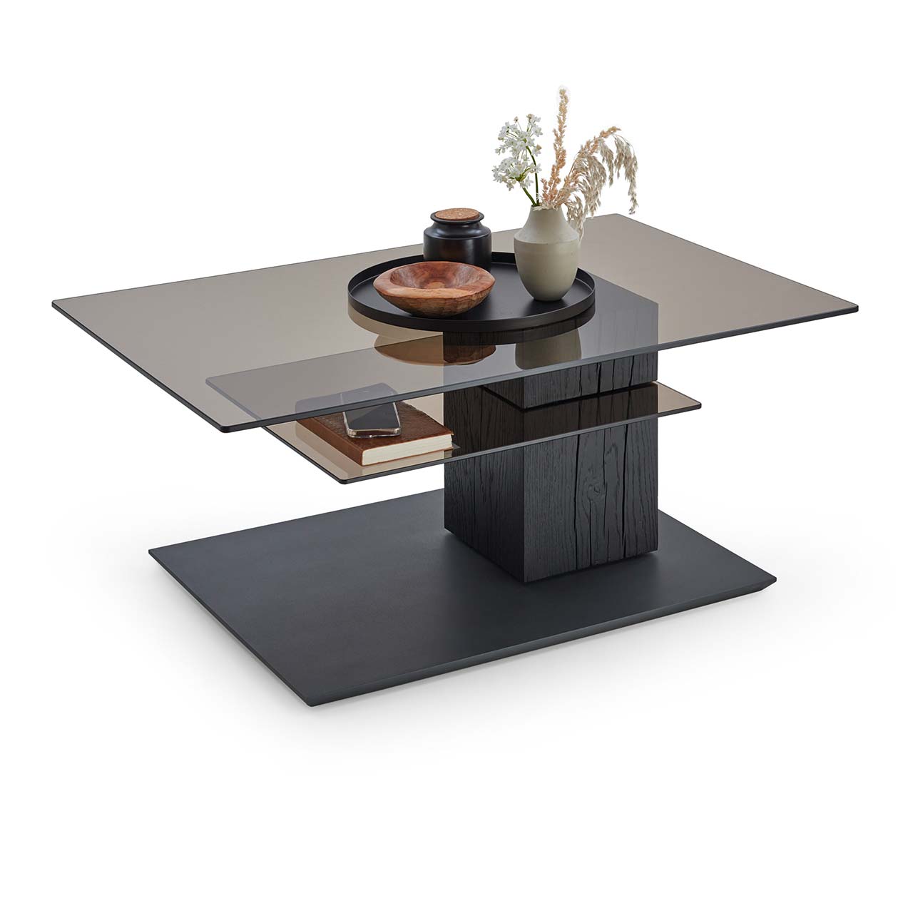 HM_KILVA_9610-1405_Couchtisch_front_1280x1280 Couchtisch mit drehbarer Glasplatte