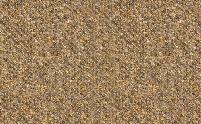 Farb-Kachel mit gleichmäßig strukturierter Oberfläche mit dezenter Melierung in Dunkelgold-orangenem Farbmix – Stoff Nr. 61B – angenehm und weich texturiert, zur Bezugsauswahl für alle Stühle und Bänke der Möbelmarke Hartmann