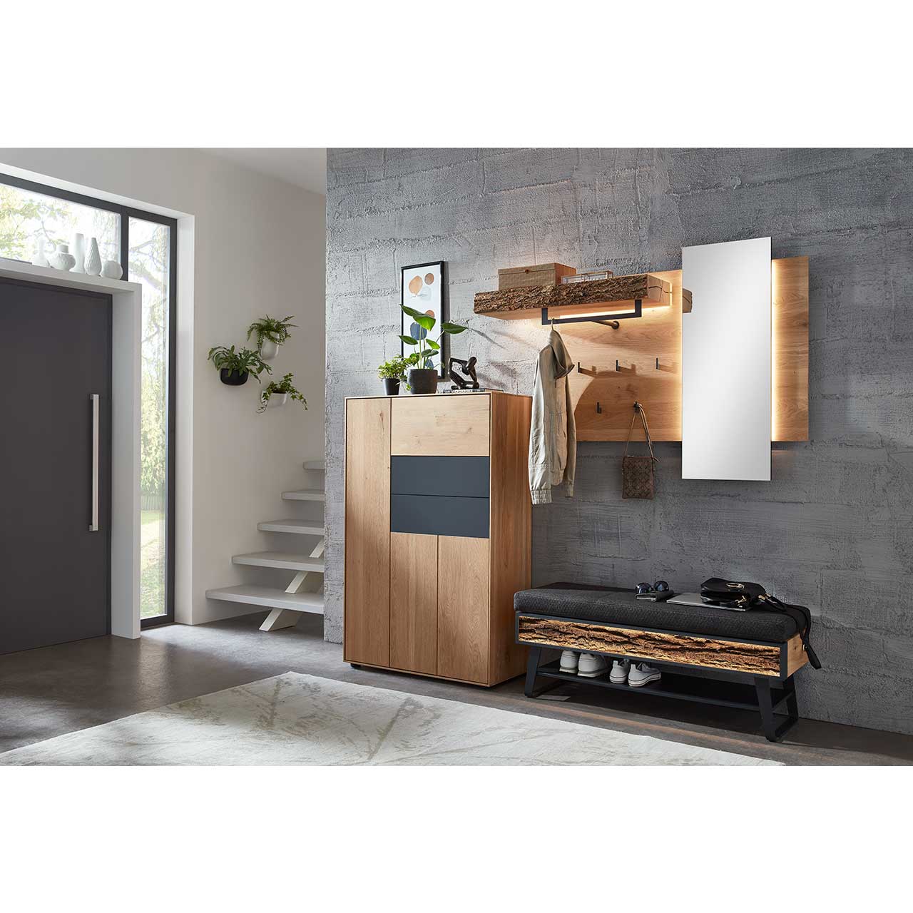 Hartmann_Runa_Garderoben_Kombi_124xpxMRE8QANJuS Hartmann Garderobe Runa - Sitzbank 8440-3129 - Milieu