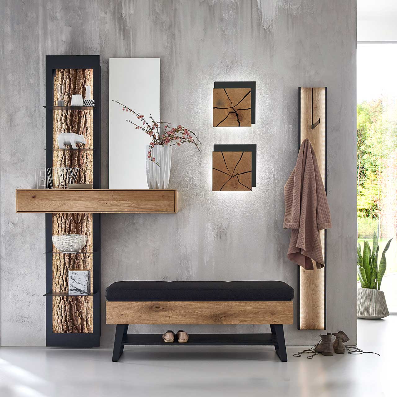RUNA_8440_Kombi_100_1280x1280 Hartmann Runa - Garderobe 8440 Nr. 100 - 6teilg